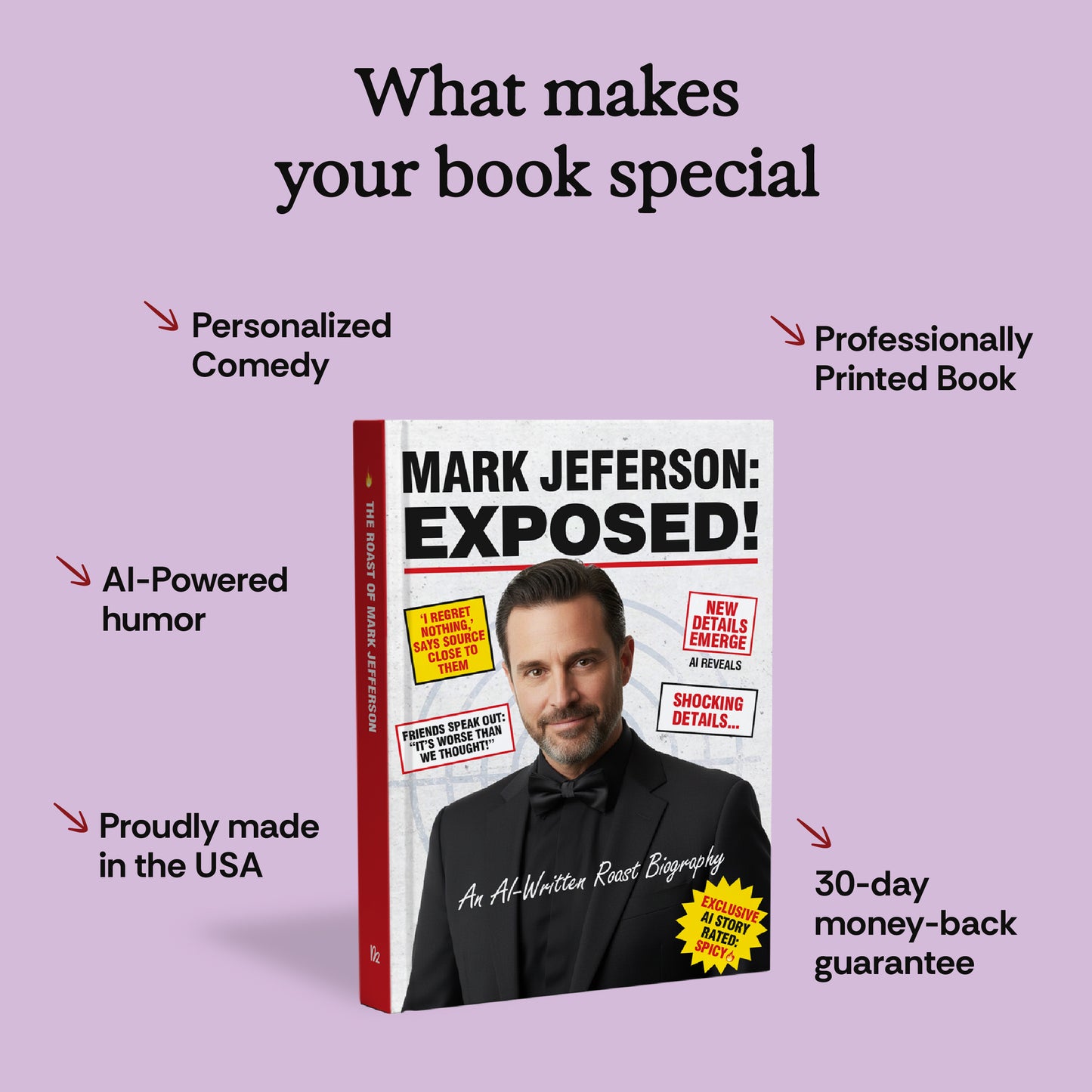 Roast book in 2 minutes